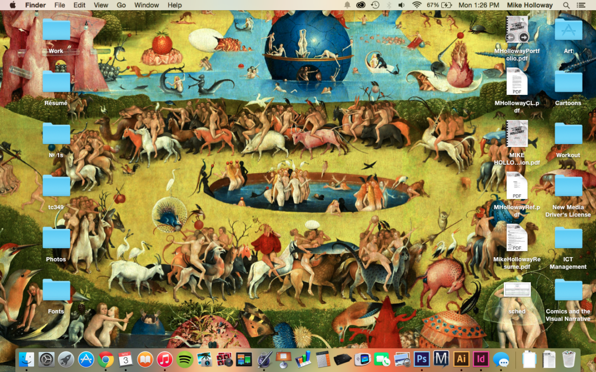 My new desktop