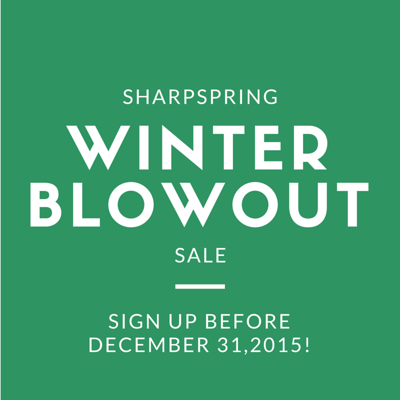 SharpSpring Winter Blowout