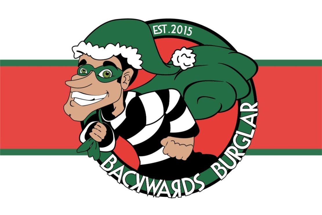 Backwards Burglar Logo